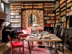 Villa Albergoni_library